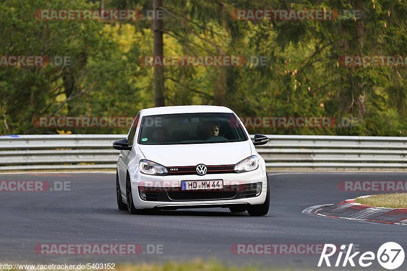 Bild #5403152 - Touristenfahrten Nürburgring Nordschleife 03.10.2018