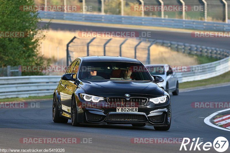 Bild #5419326 - Touristenfahrten Nürburgring Nordschleife 06.10.2018