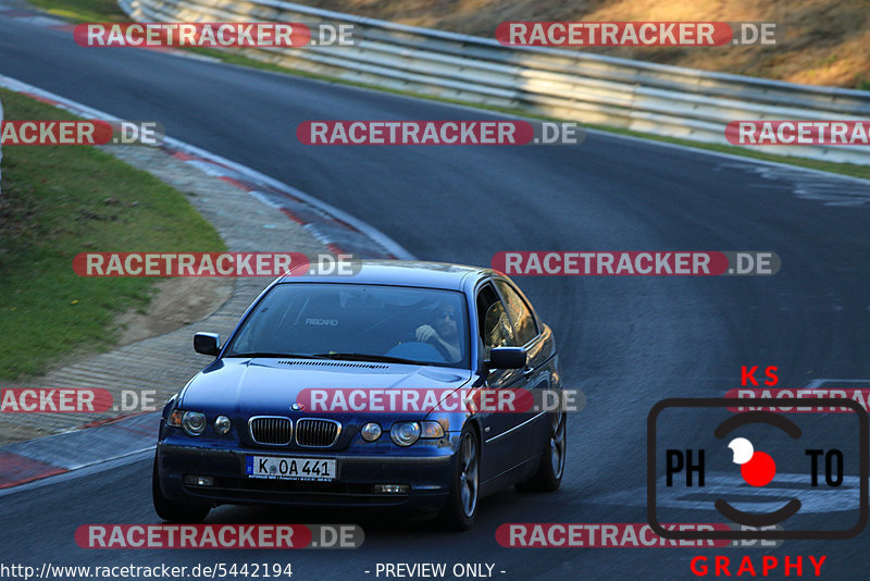 Bild #5442194 - Touristenfahrten Nürburgring Nordschleife 13.10.2018