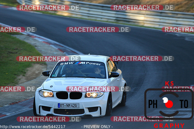 Bild #5442217 - Touristenfahrten Nürburgring Nordschleife 13.10.2018