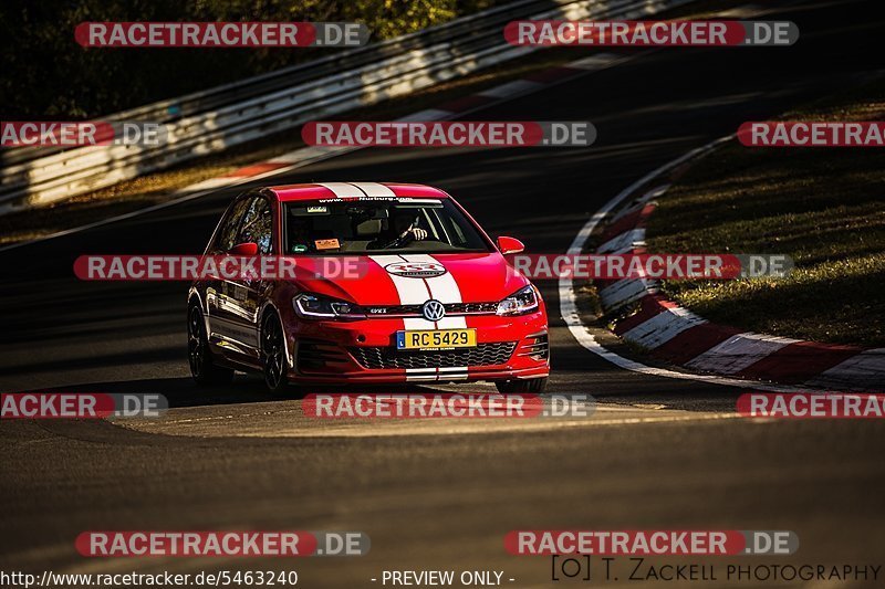 Bild #5463240 - Touristenfahrten Nürburgring Nordschleife 21.10.2018