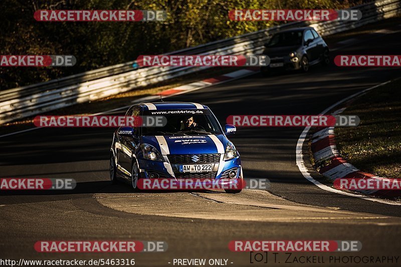 Bild #5463316 - Touristenfahrten Nürburgring Nordschleife 21.10.2018