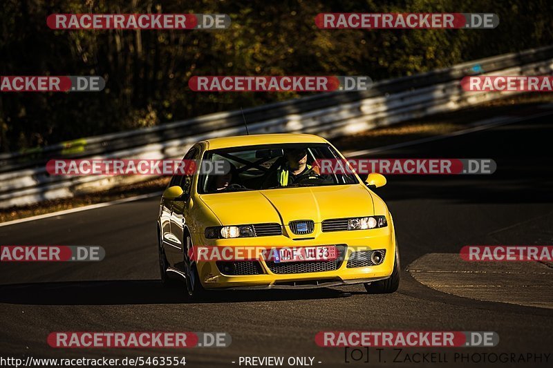 Bild #5463554 - Touristenfahrten Nürburgring Nordschleife 21.10.2018