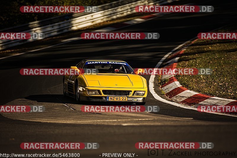 Bild #5463800 - Touristenfahrten Nürburgring Nordschleife 21.10.2018