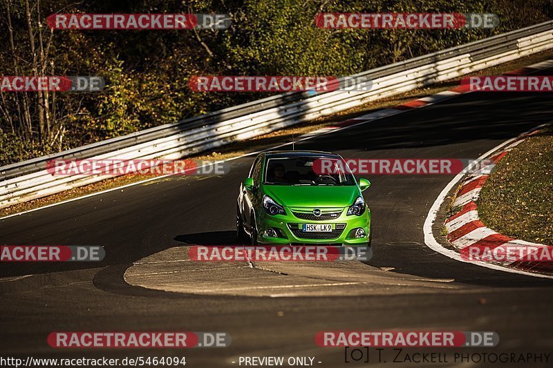 Bild #5464094 - Touristenfahrten Nürburgring Nordschleife 21.10.2018