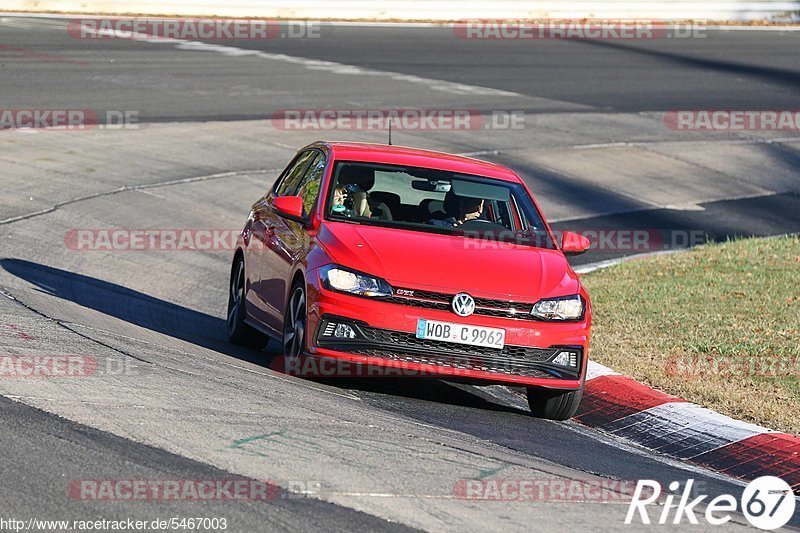 Bild #5467003 - Touristenfahrten Nürburgring Nordschleife 21.10.2018