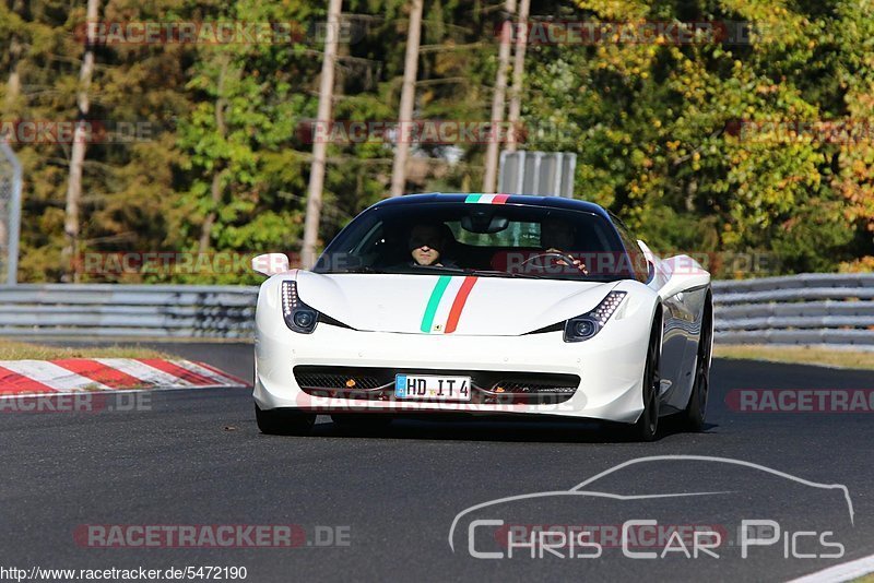 Bild #5472190 - Touristenfahrten Nürburgring Nordschleife 21.10.2018