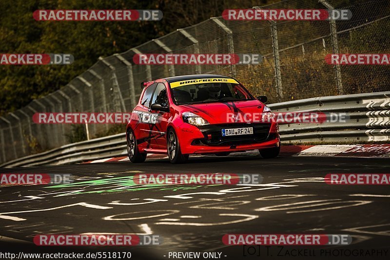 Bild #5518170 - Touristenfahrten Nürburgring Nordschleife 28.10.2018