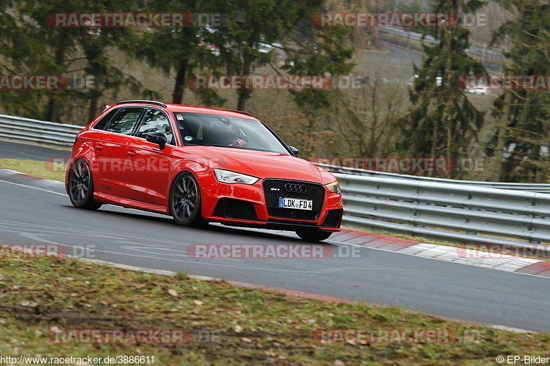 Bild #3886611 - Touristenfahrten Nürburgring Nordschleife 11.03.2018