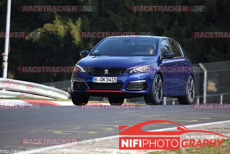 Bild #5700173 - Touristenfahrten Nürburgring Nordschleife (31.03.2019)