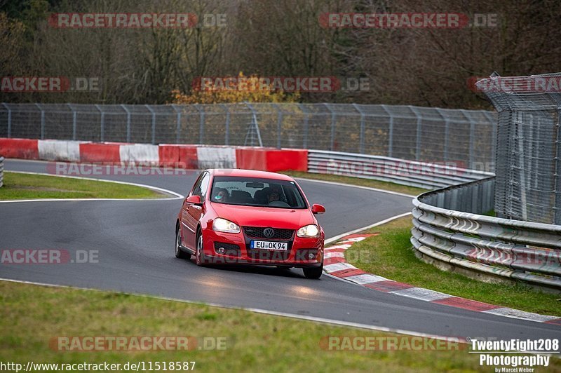 Bild #11518587 - Touristenfahrten Nürburgring Nordschleife (22.11.2020)