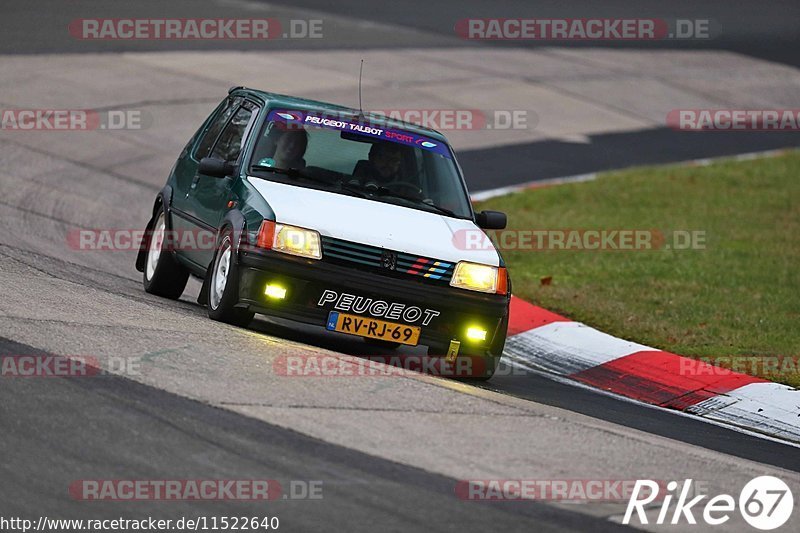 Bild #11522640 - Touristenfahrten Nürburgring Nordschleife (22.11.2020)