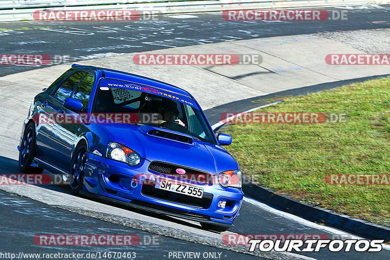 Bild #14670463 - Touristenfahrten Nürburgring Nordschleife (19.09.2021)