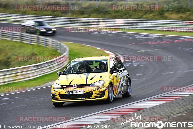 Bild #14794520 - Touristenfahrten Nürburgring Nordschleife (29.09.2021)